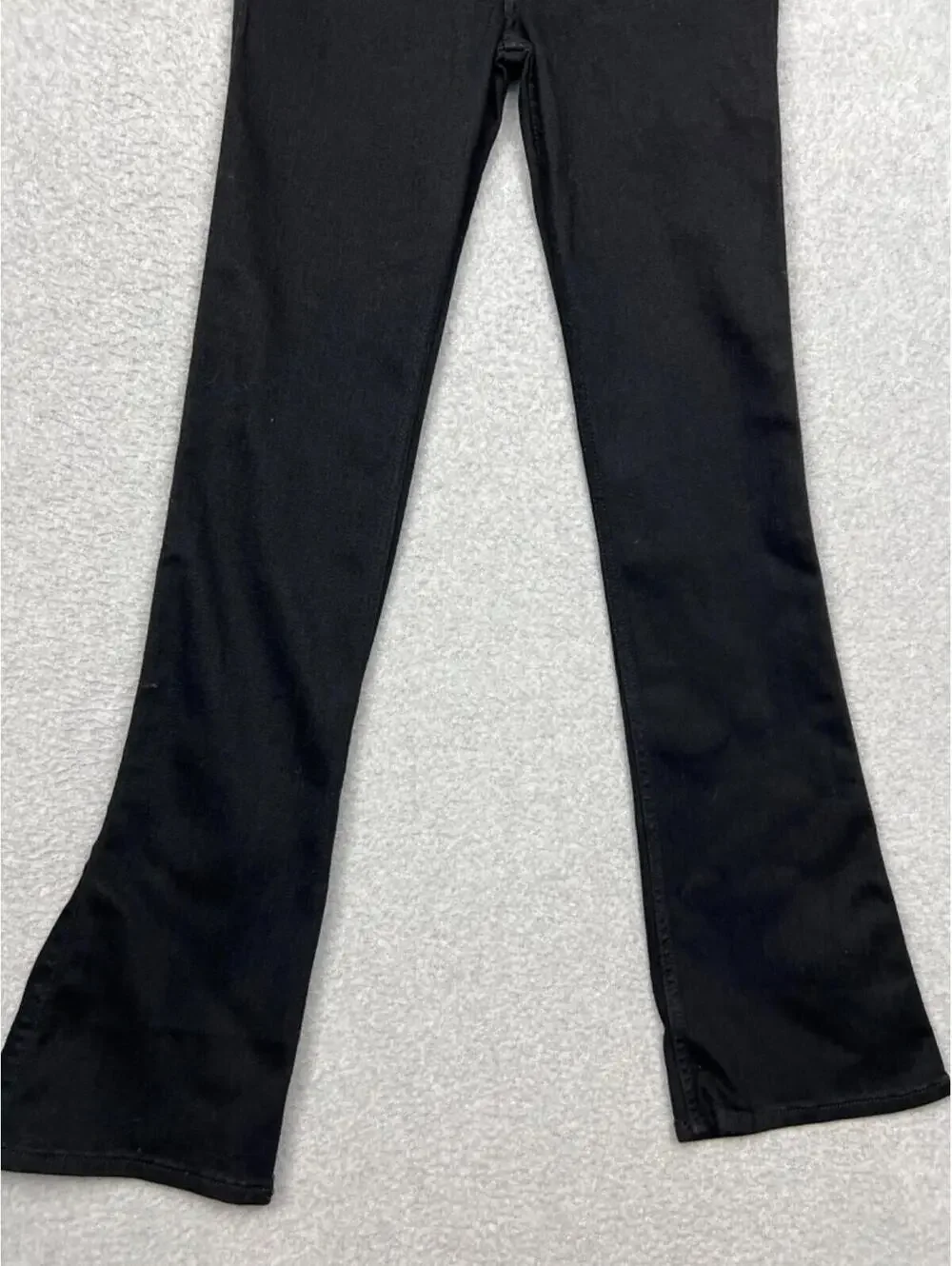 Hollister Denim Jeans Womens 0R 24W / 31L Highest Rise Black Flare Leg Causal